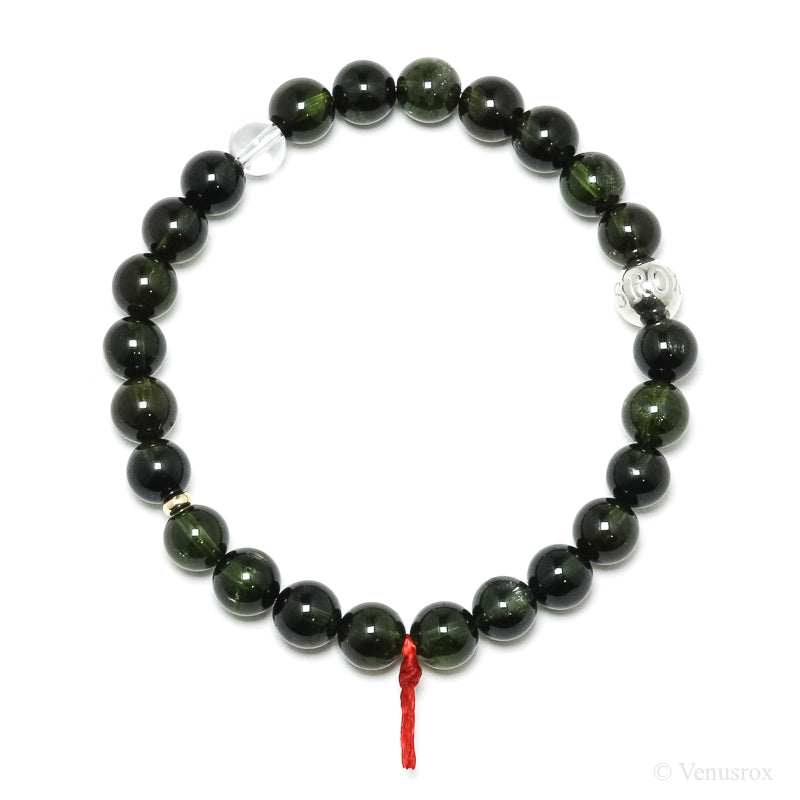 Green Tourmaline Bead Bracelet from Brazil | Venusrox
