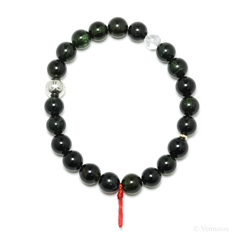 Green Tourmaline Bead Bracelet from Brazil | Venusrox