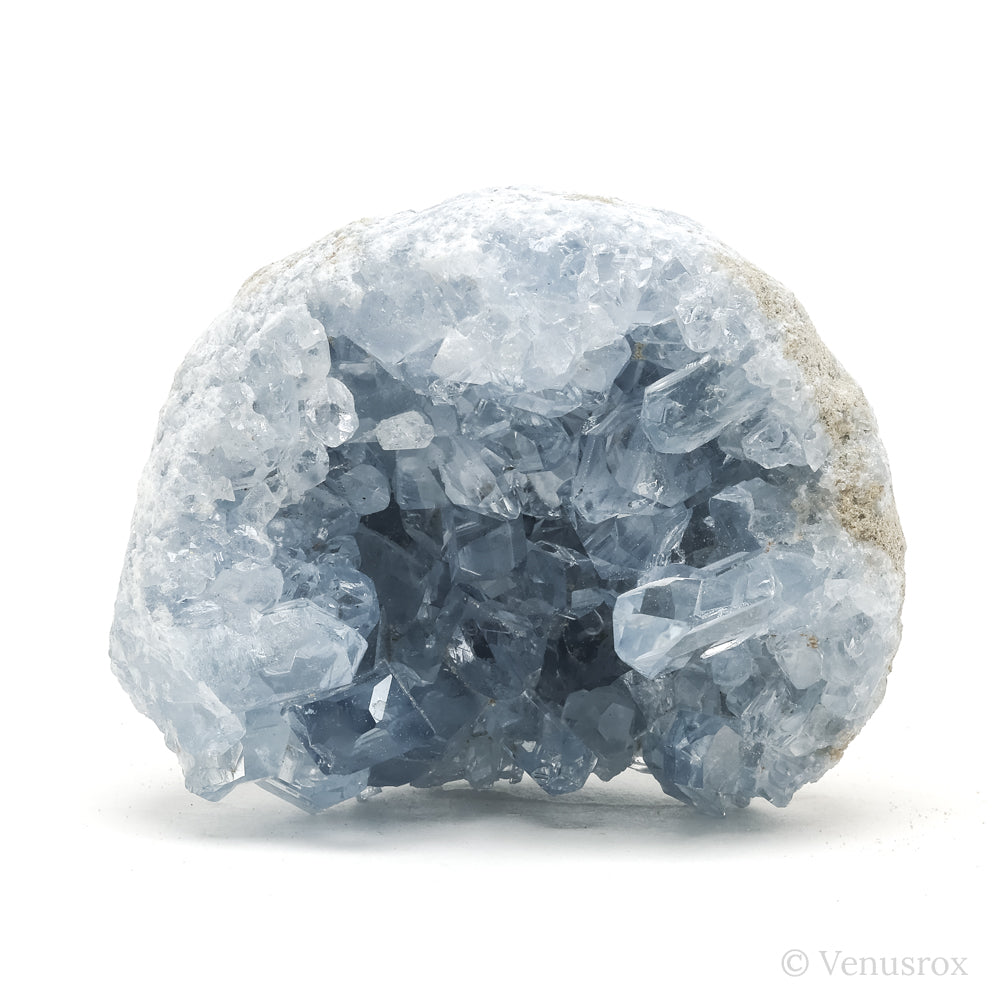 Blue Celestite Natural Cluster from Madagascar | Venusrox