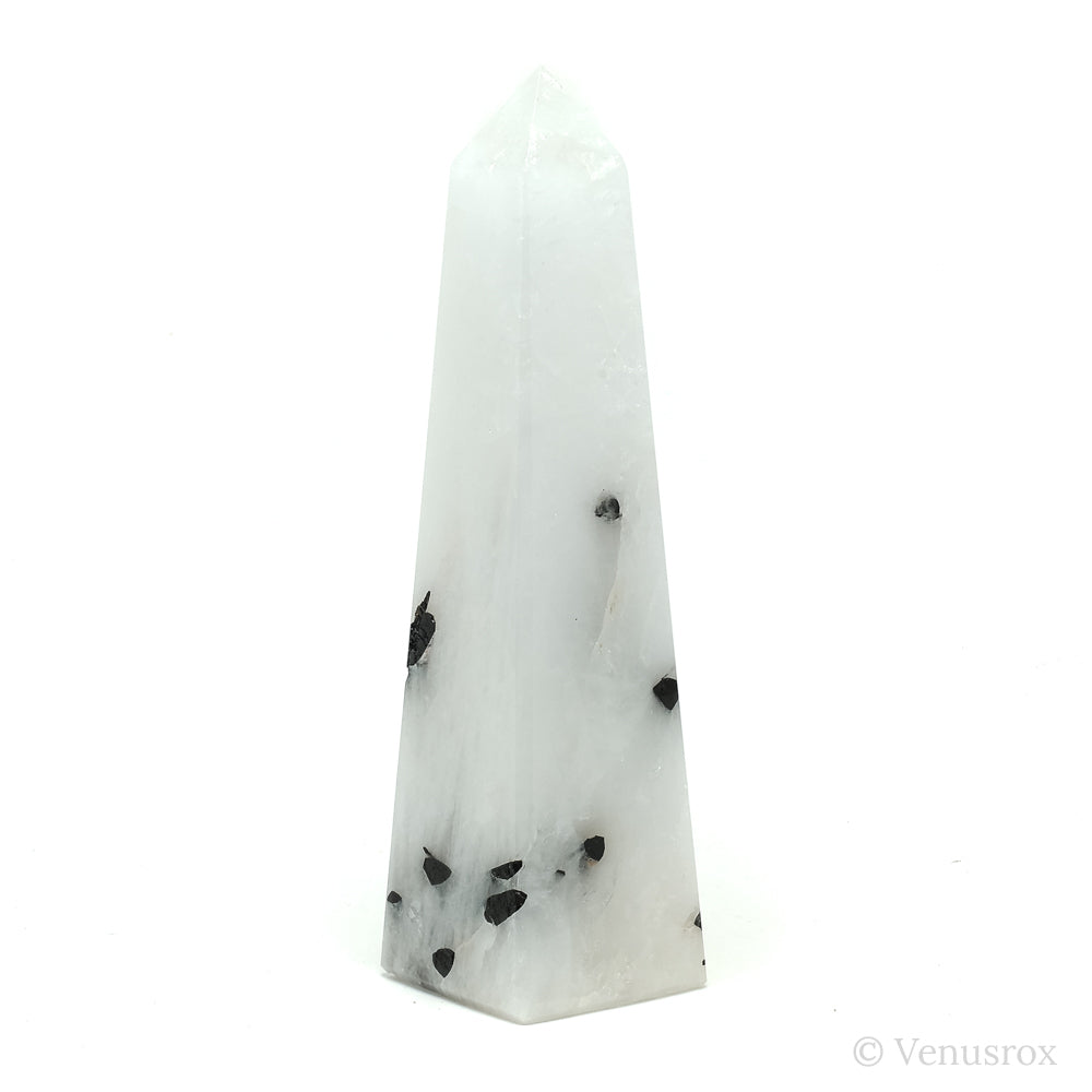 Tourmalinated Quartz Polished Point from Brazil | Venusrox