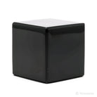 Black Obsidian Polished Cube from Mexico | Venusrox