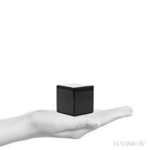 Black Obsidian Polished Cube from Mexico | Venusrox