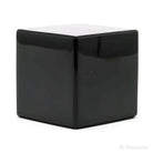 Black Obsidian Polished Cube from Mexico | Venusrox
