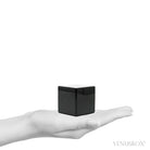 Black Obsidian Polished Cube from Mexico | Venusrox