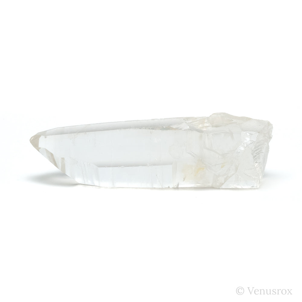 Golden Lemurian Quartz Part Polished/Part Natural Point from Diamantina, Minas Gerais, Brazil | Venusrox