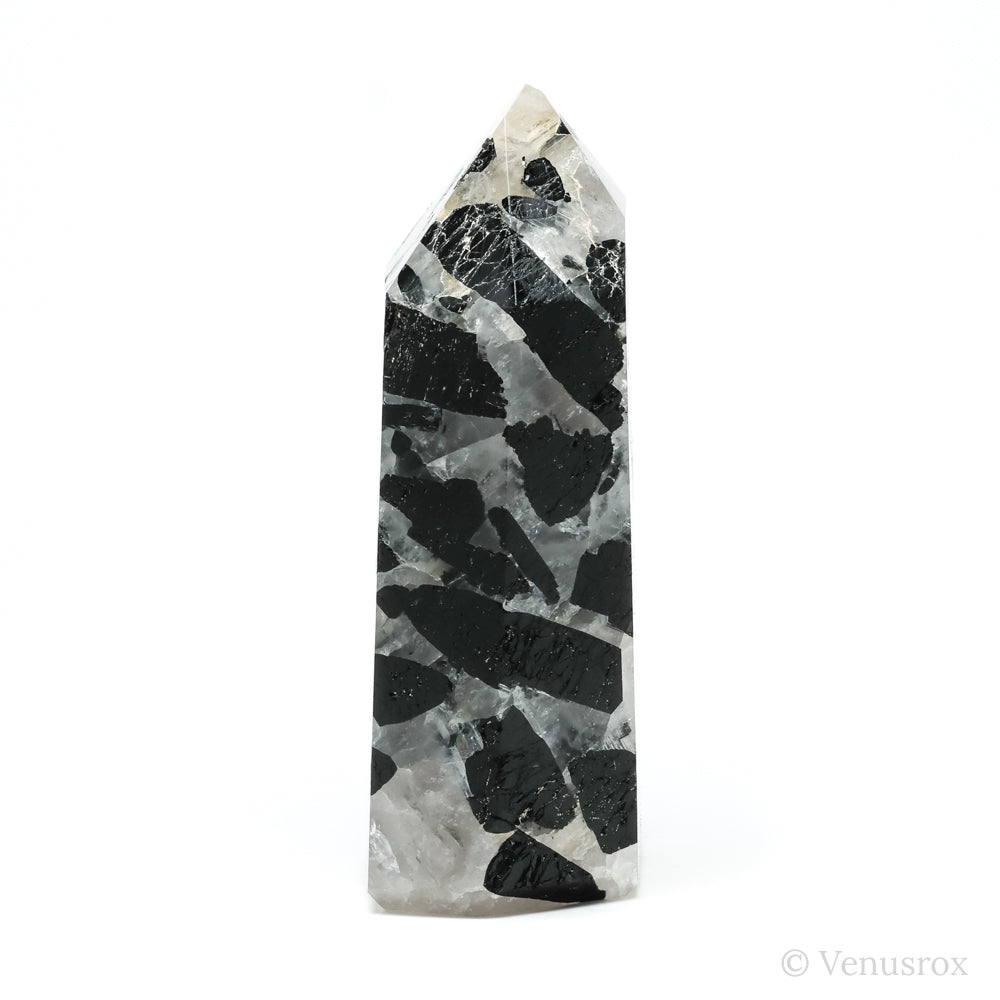Tourmalinated Quartz Polished Point from Brazil | Venusrox