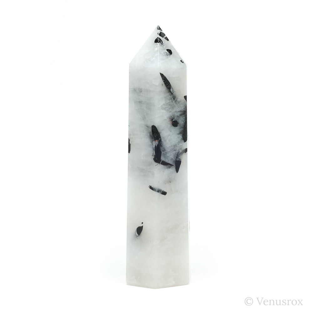 Tourmalinated Quartz Polished Point from Brazil | Venusrox