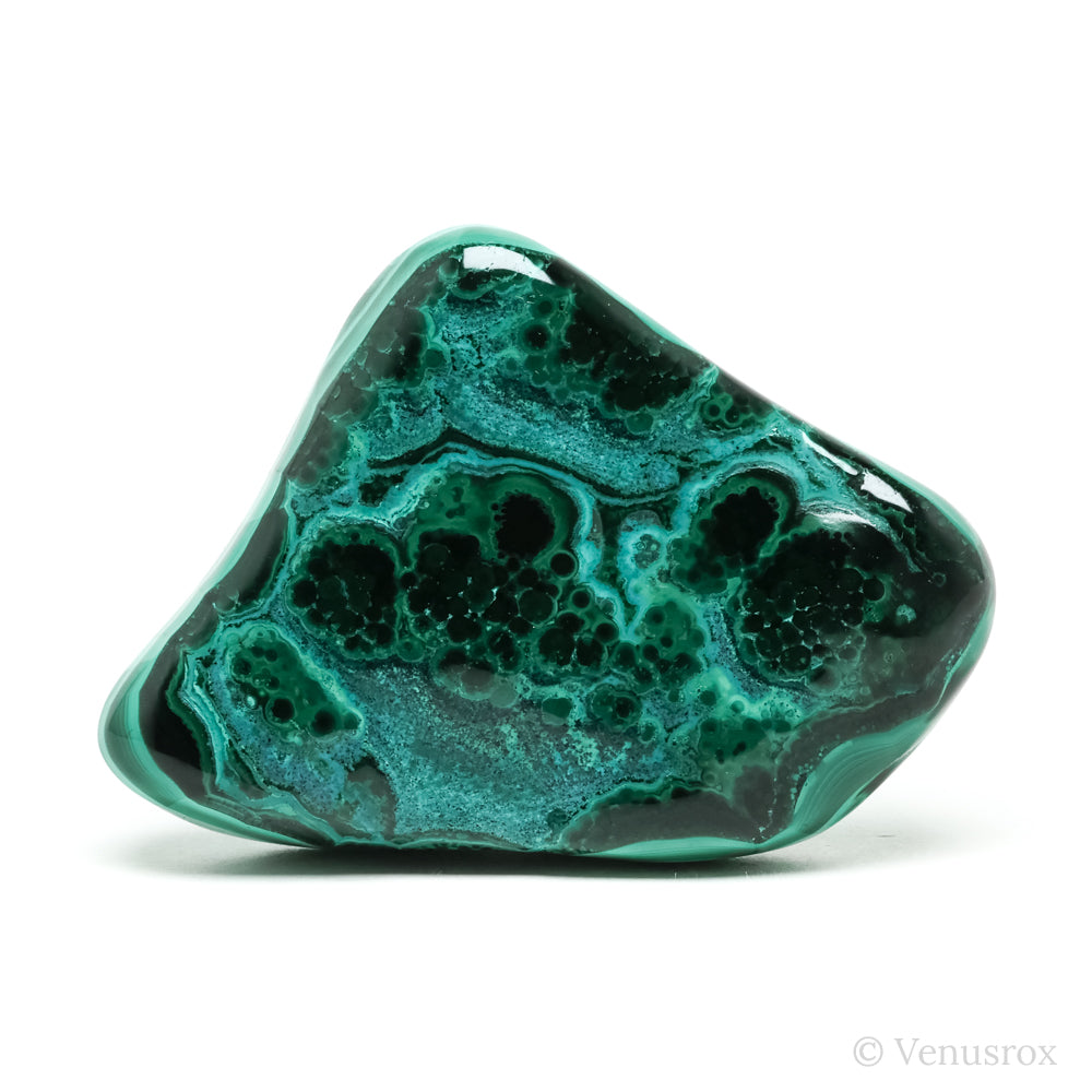 Malachite with Chrysocolla Polished Crystal from the Democratic Republic of Congo | Venusrox