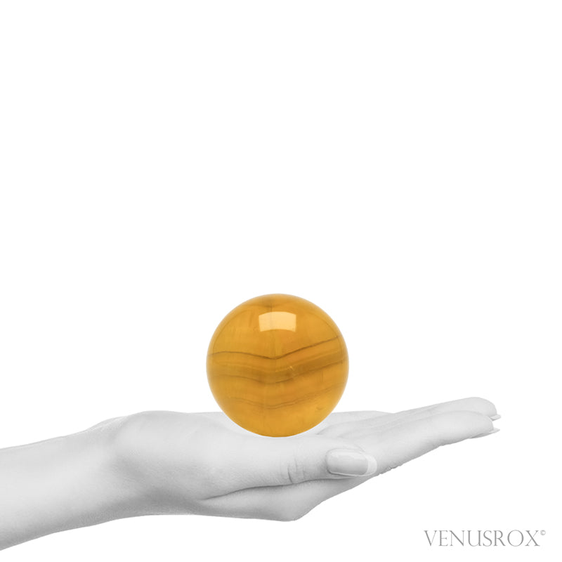 Fluorite Polished Sphere from China | Venusrox