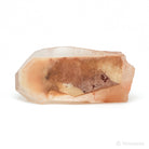 Tangerine/Phantom Lemurian Quartz Part Polished/Part Natural Point from Brazil | Venusrox