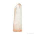 Tangerine Lemurian Quartz Part Polished/Part Natural Point from Brazil | Venusrox