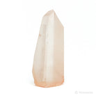 Tangerine Lemurian Quartz Part Polished/Part Natural Point from Brazil | Venusrox