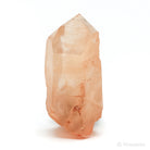 Tangerine Lemurian Quartz Part Polished/Part Natural Point from Brazil | Venusrox