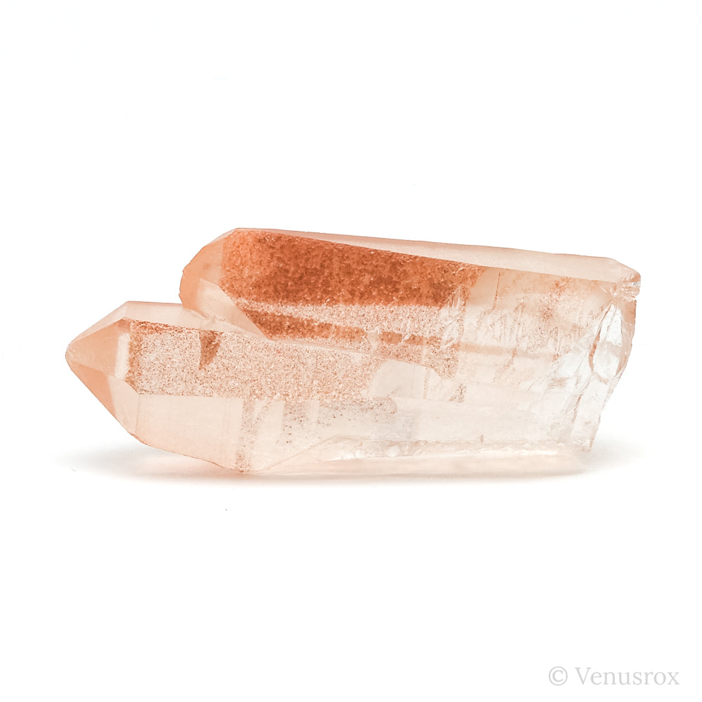 Tangerine Lemurian Quartz Natural Cluster from Brazil | Venusrox