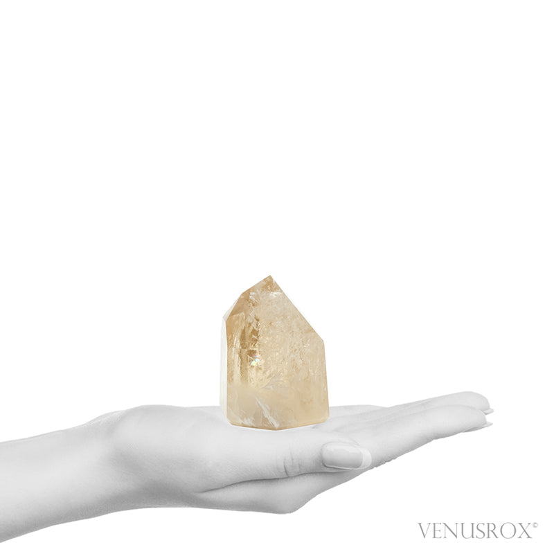 Natural Citrine Polished Point from Brazil | Venusrox