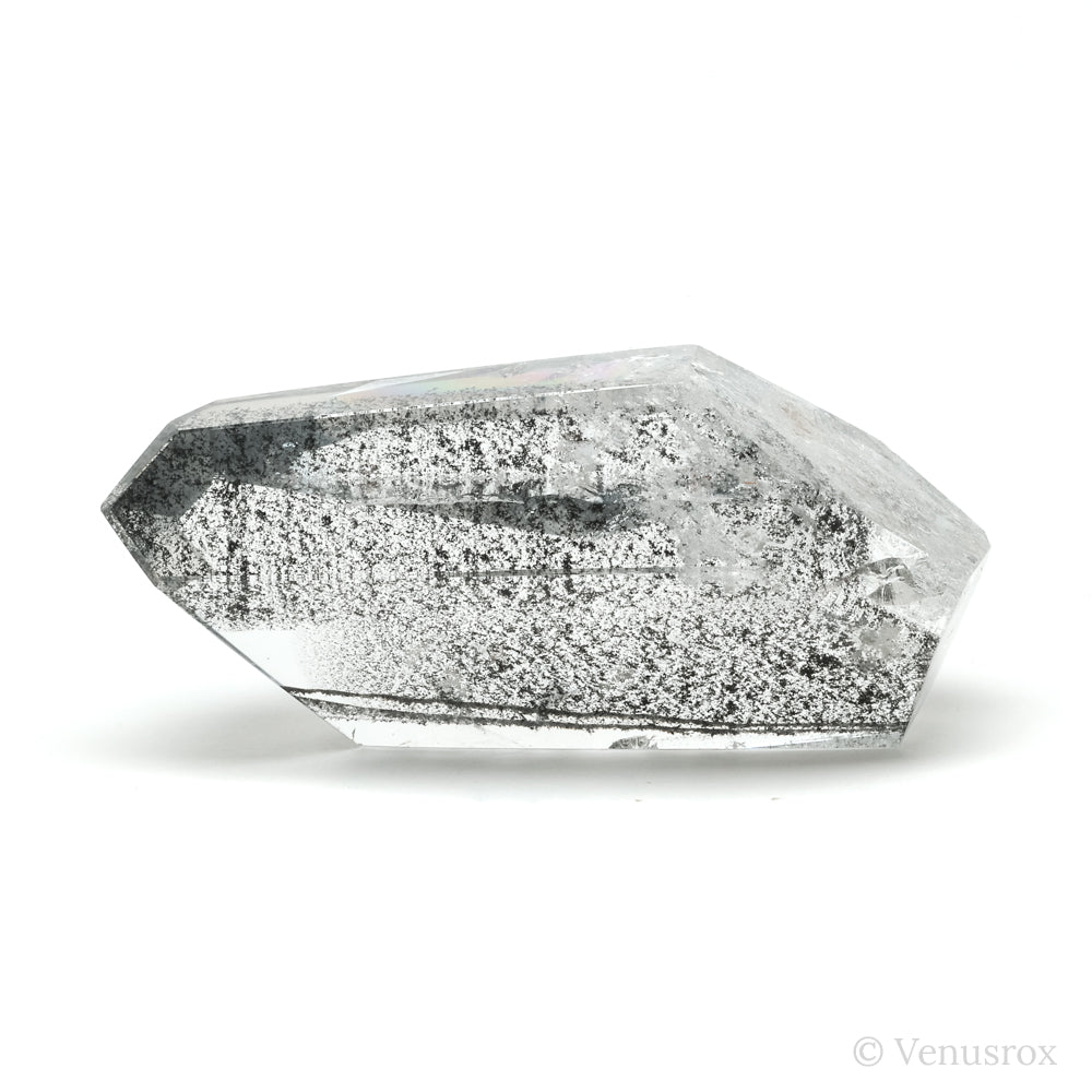 Black Phantom Quartz Polished Crystal from Brazil | Venusrox
