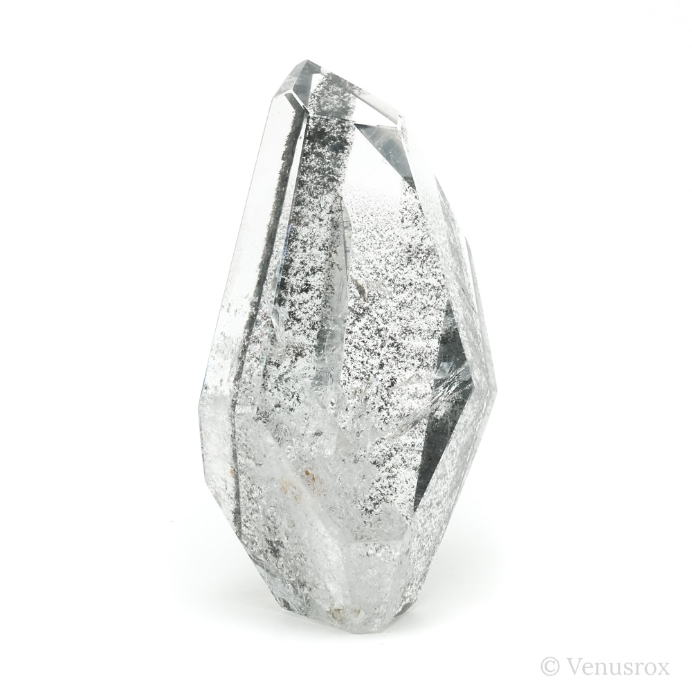 Black Phantom Quartz Polished Crystal from Brazil | Venusrox
