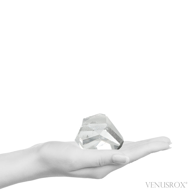 Black Phantom Quartz Polished Crystal from Brazil | Venusrox
