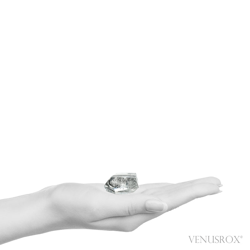 Black Phantom Quartz Polished Crystal from Brazil | Venusrox