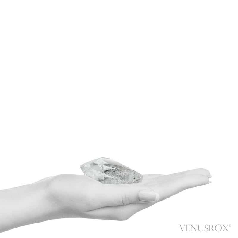 Black Phantom Quartz Polished Crystal from Brazil | Venusrox