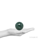 Moss Calcite Polished Sphere from India | Venusrox