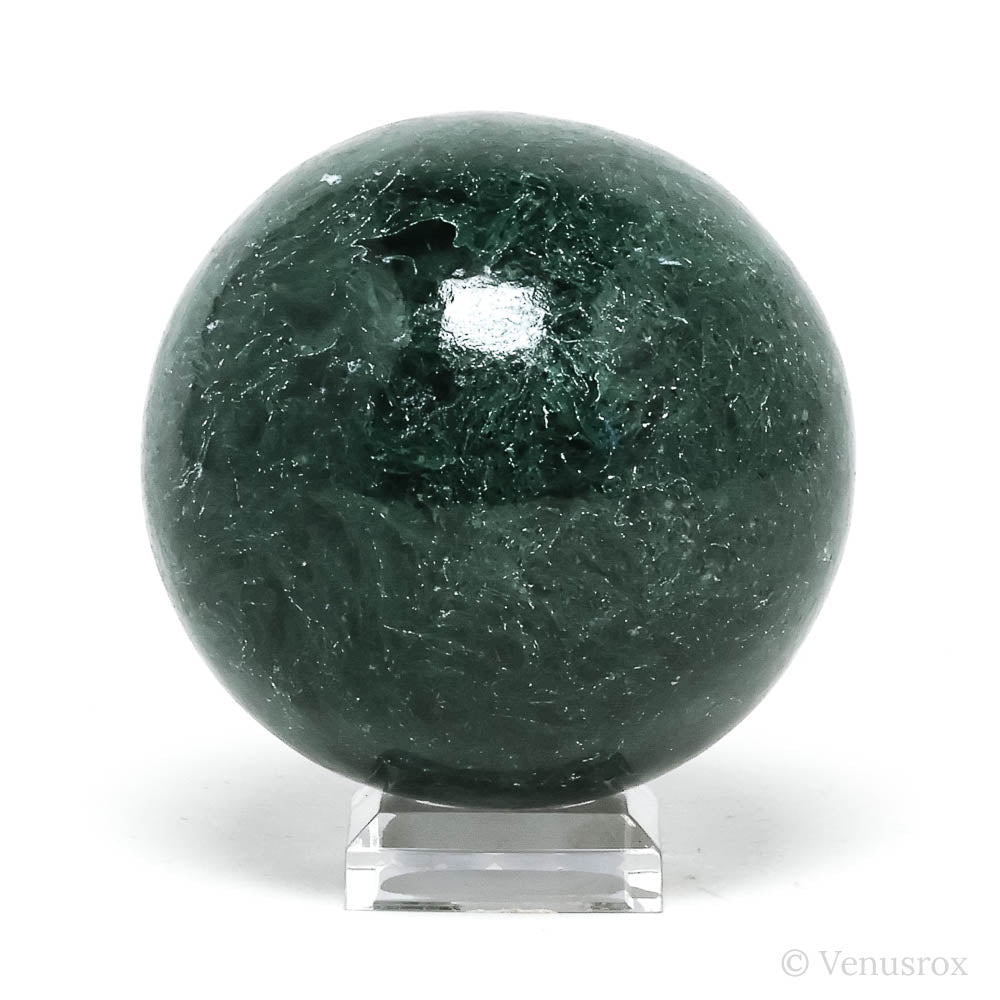Moss Calcite Polished Sphere from India | Venusrox