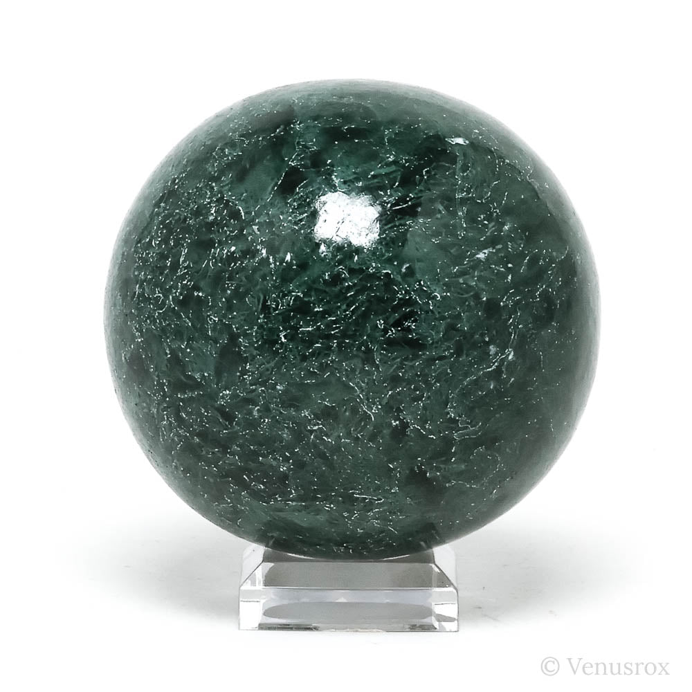 Moss Calcite Polished Sphere from India | Venusrox