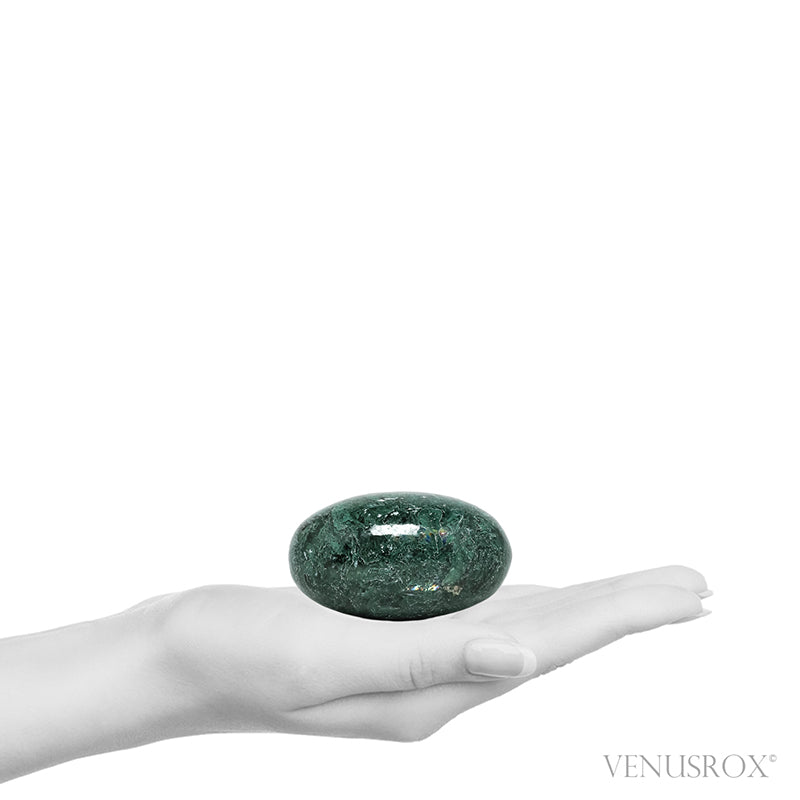 Moss Calcite Polished Crystal from India | Venusrox