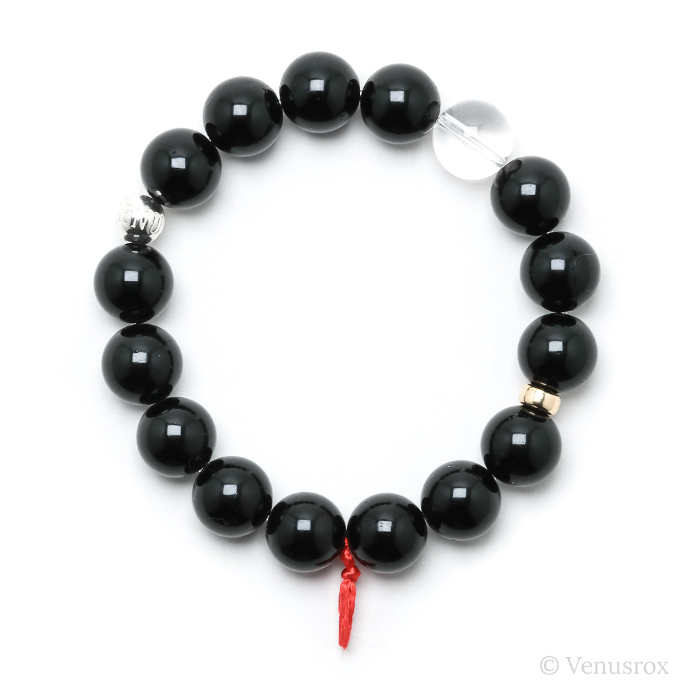 Black Tourmaline Bracelet from Brazil | Venusrox
