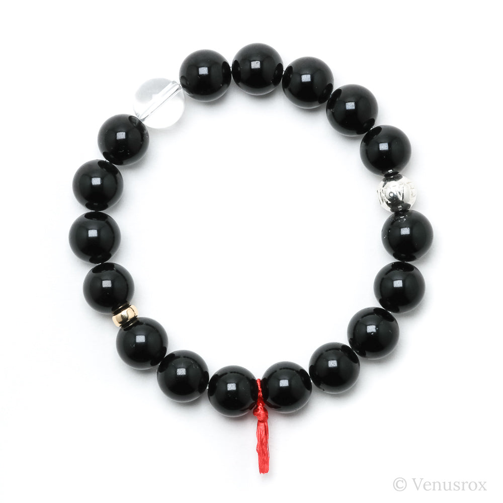 Black Tourmaline Bracelet from Brazil | Venusrox