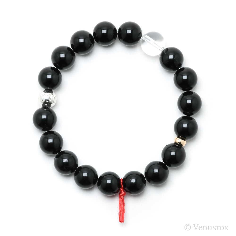 Black Tourmaline Bracelet from Brazil | Venusrox