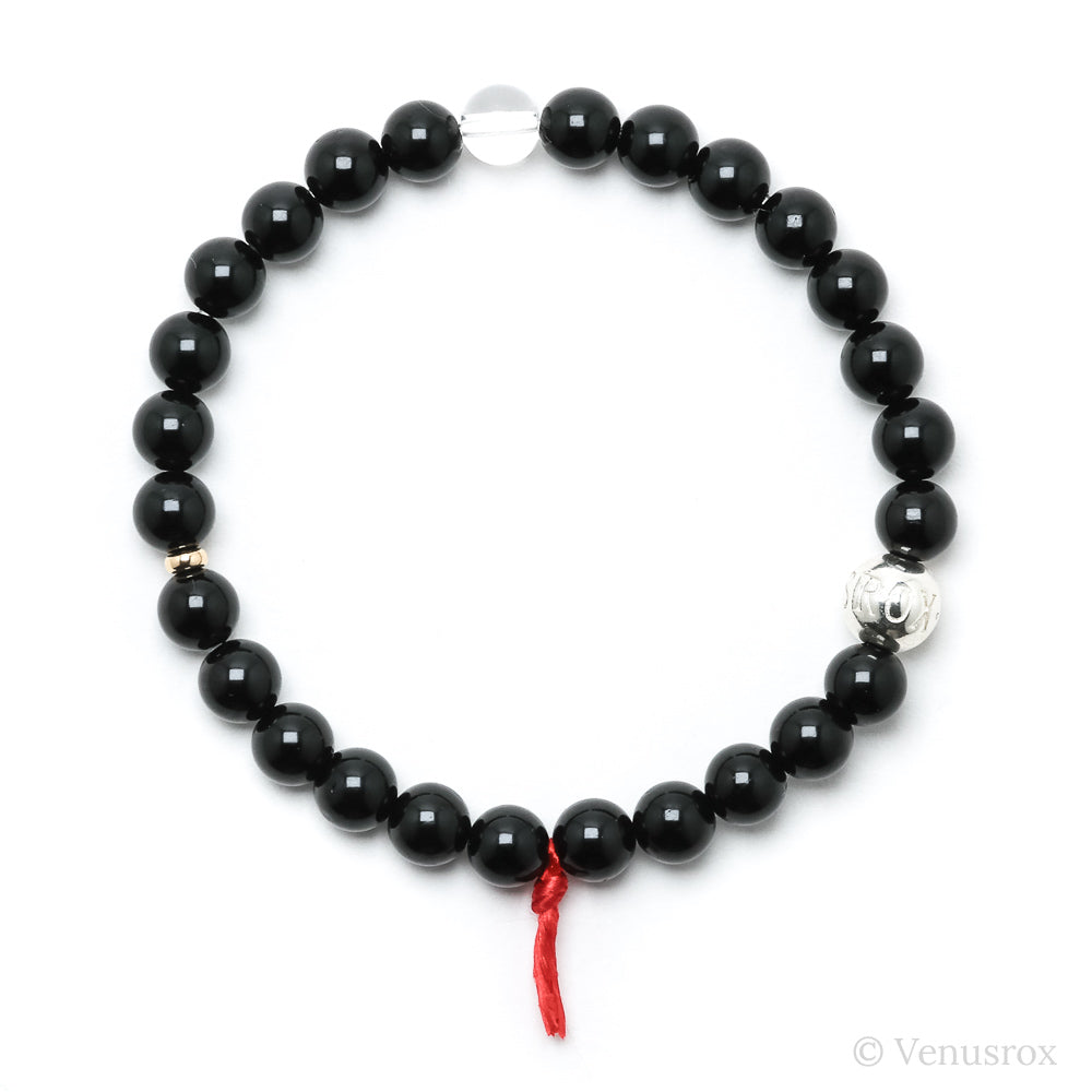 Black Tourmaline Bracelet from Brazil | Venusrox