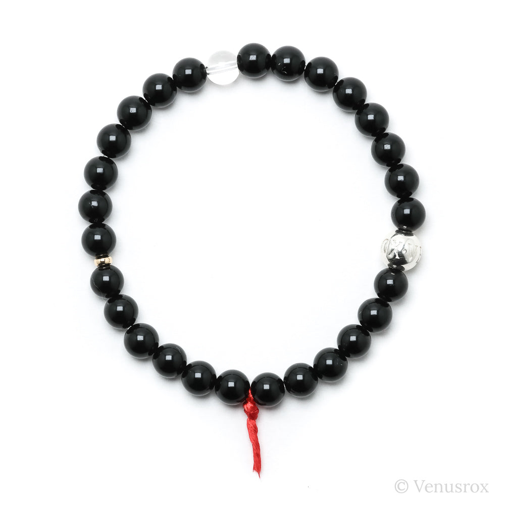 Black Tourmaline Bracelet from Brazil | Venusrox