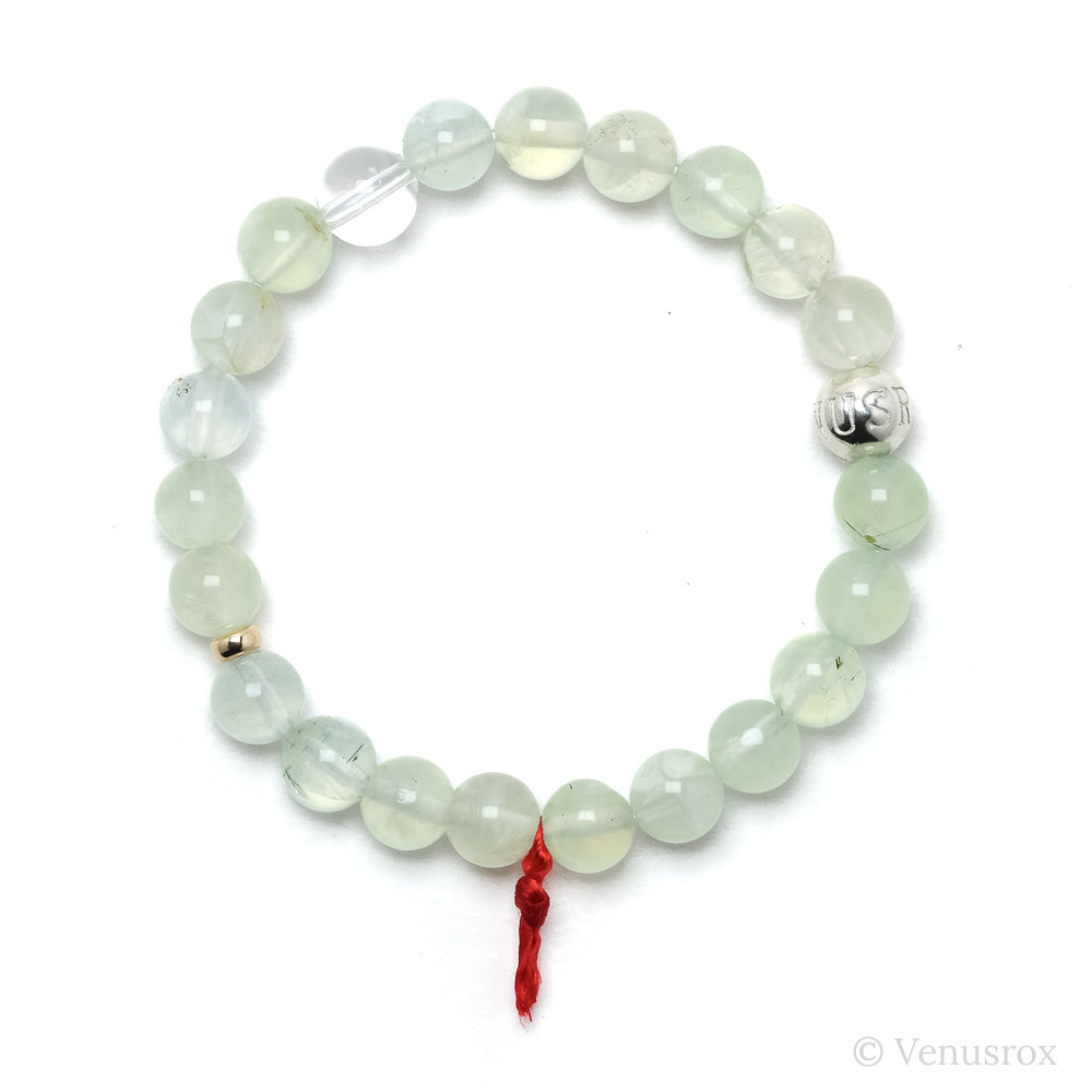 Prehnite Bracelet from Mali | Venusrox