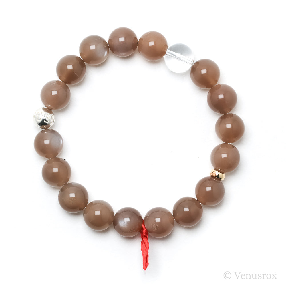 Brown Moonstone Bracelet from India | Venusrox