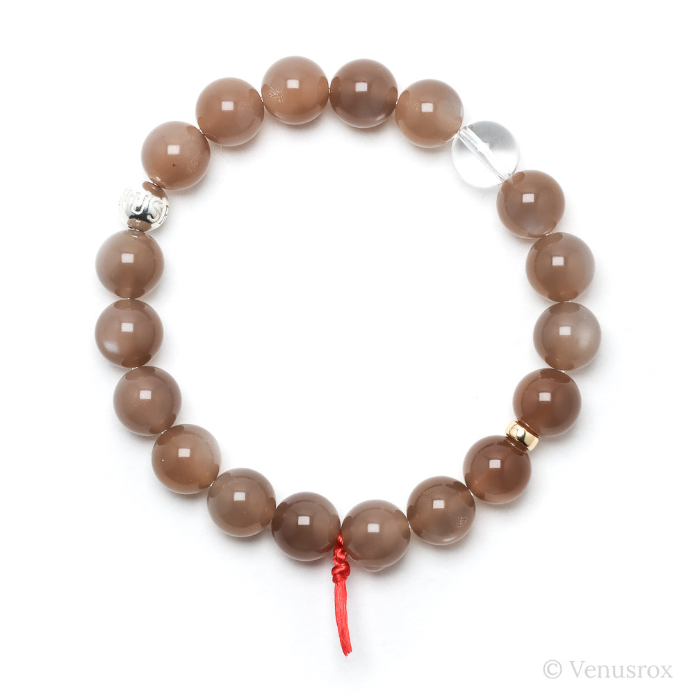 Brown Moonstone Bracelet from India | Venusrox