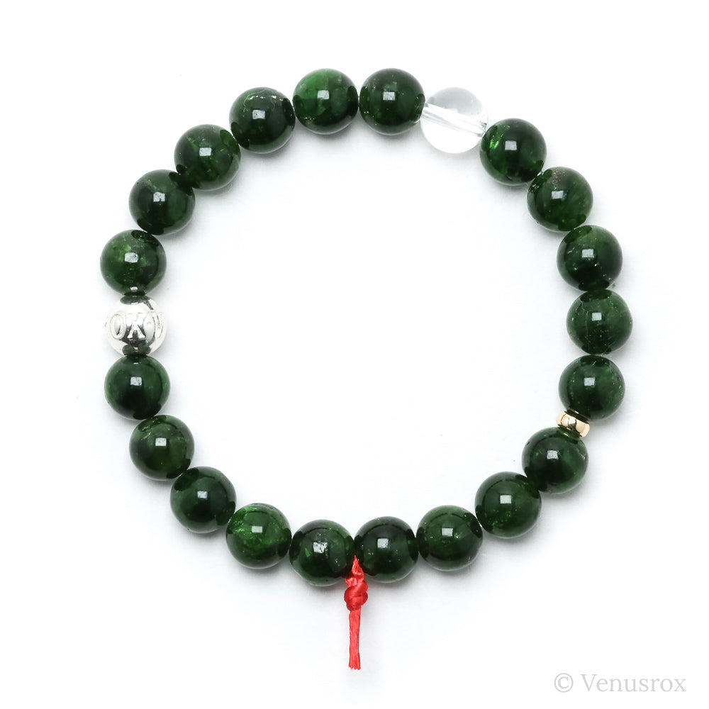 Chrome Diopside Bracelet from Russia | Venusrox