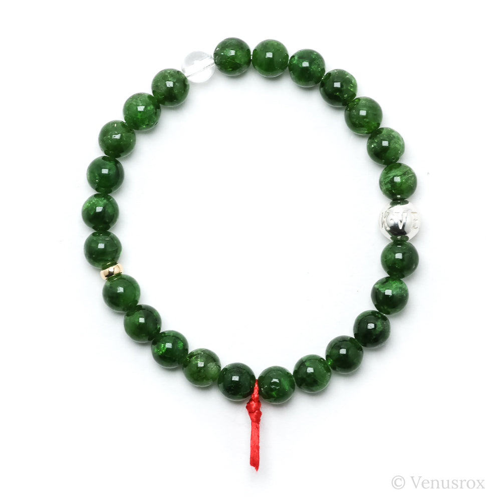 Chrome Diopside Bracelet from Russia | Venusrox