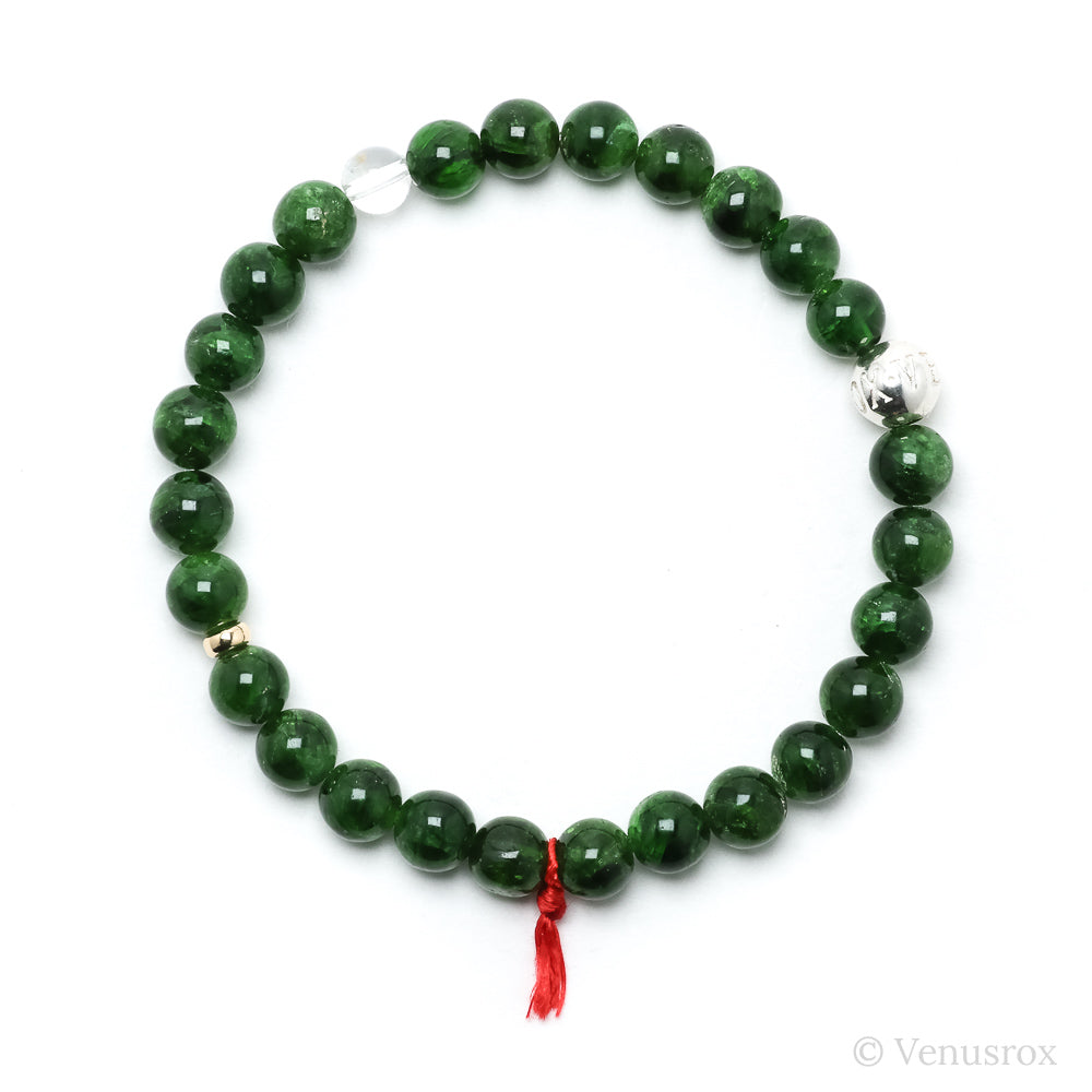 Chrome Diopside Bracelet from Russia | Venusrox