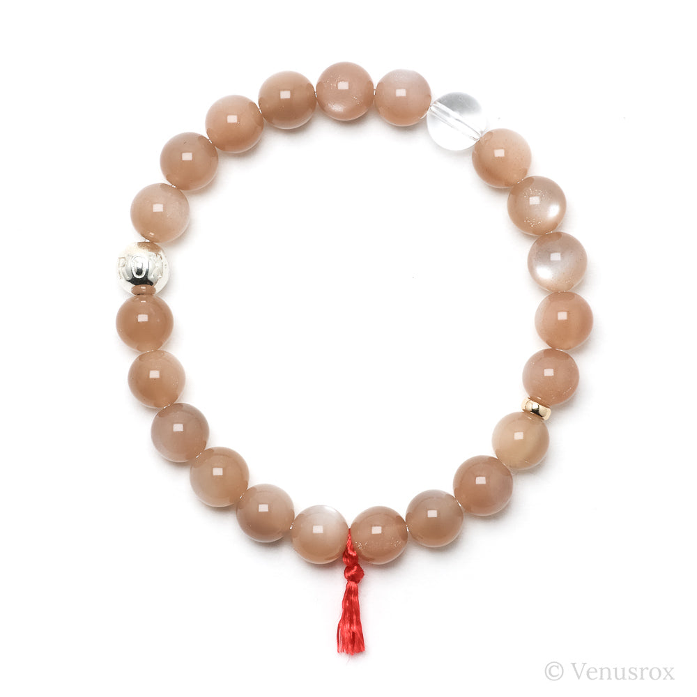Brown Moonstone Bracelet from India | Venusrox