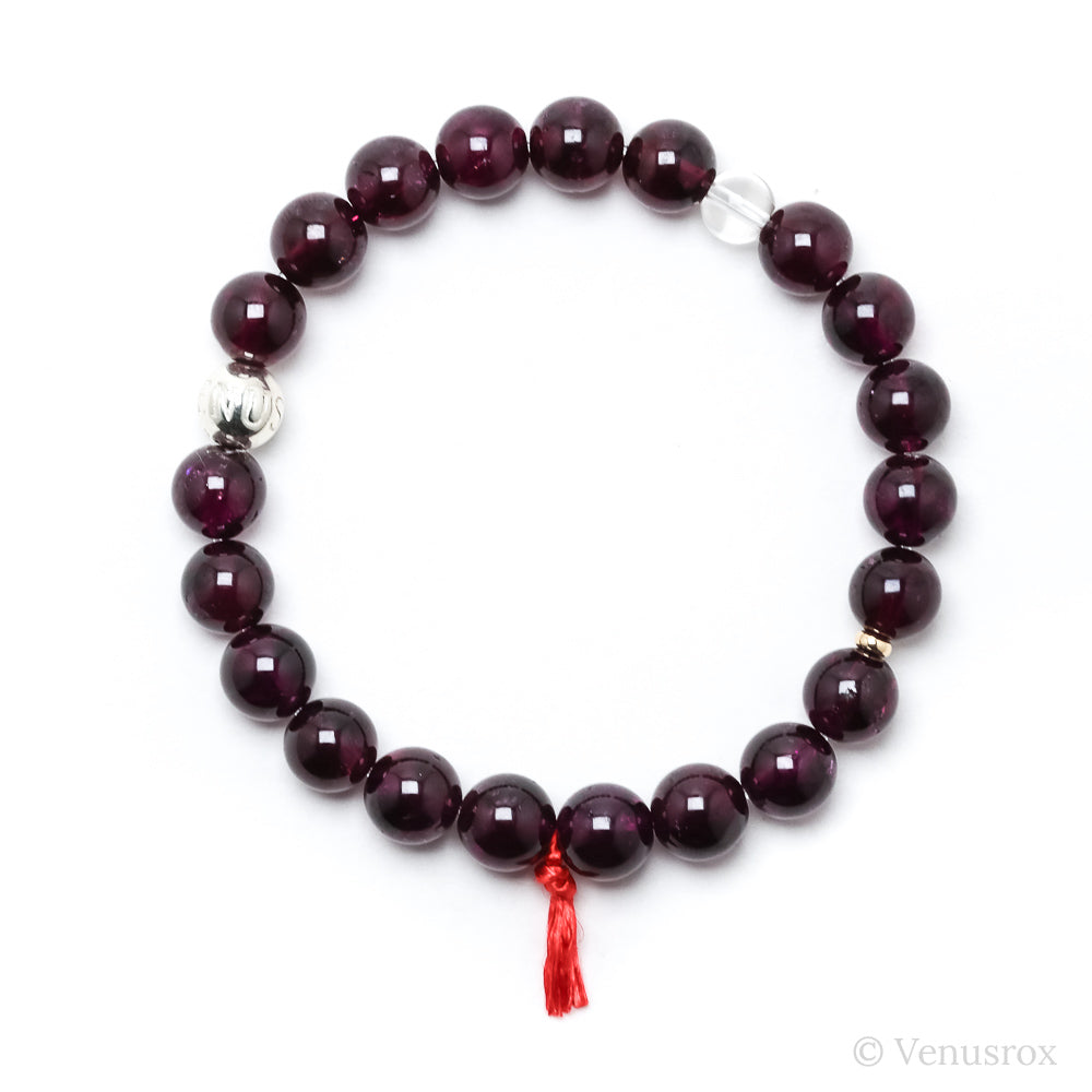 Rhodolite Garnet Bracelet from India | Venusrox