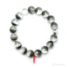 Chlorite Phantom Quartz Bead Bracelet from Brazil | Venusrox
