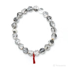 Clear Quartz with Carbon Inclusions Bracelet from Pakistan | Venusrox
