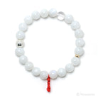 Rainbow Moonstone Bead Bracelet from India | Venusrox
