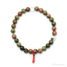 Unakite Bead Bracelet from South Africa | Venusrox