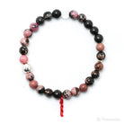 Rhodonite Bead Bracelet from Madagascar | Venusrox