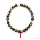 Rhyolite (Rainforest Jasper) Bead Bracelet from Australia | Venusrox