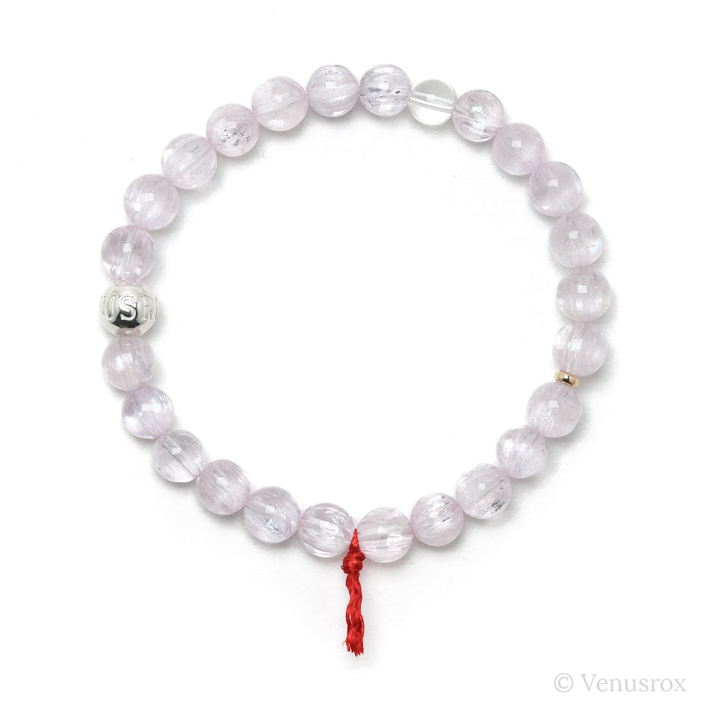 Kunzite Bead Bracelet from Afghanistan | Venusrox