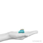 Blue Andean Opal Natural Crystal from the Acari Mine, Caraveli Province, Arequipa Department, Peru | Venusrox