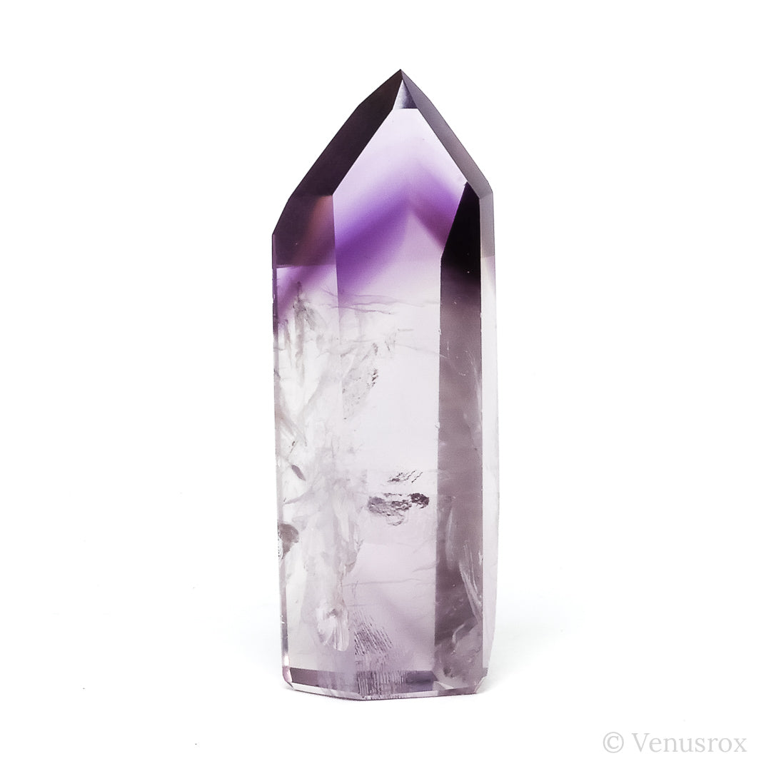 Amethyst Phantom Polished Point from Brazil | Venusrox